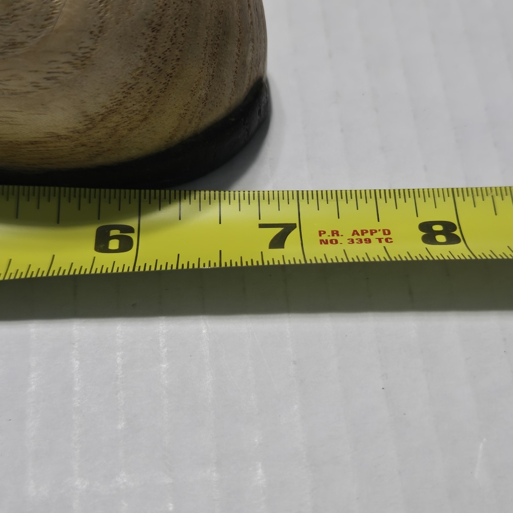 Carved Wooden Siamese Cat Sculpture Folk Art Figurine Statue Feline Shelf Sitter - Picture 12 of 14